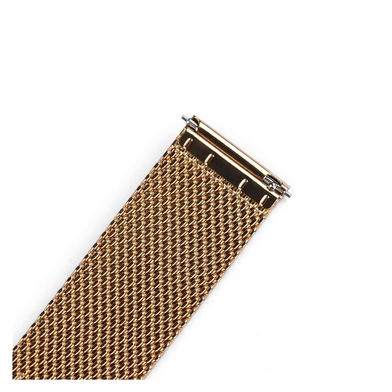 22 mm 18 mm Uhrenarmband, 20 mm Edelstahl-Schnellverschlussband, passend für den Austausch von Milanaise-Armbändern