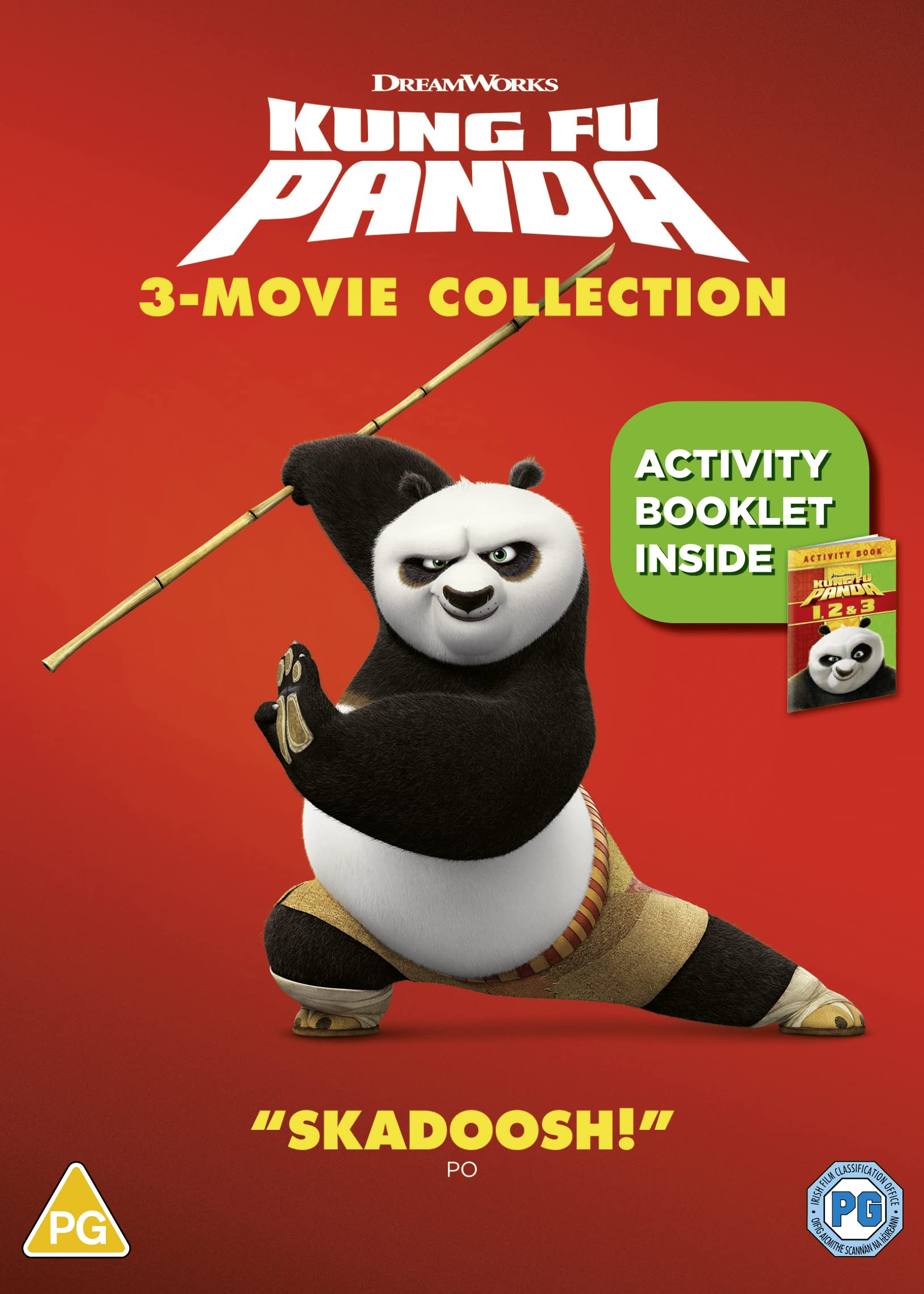 Kung Fu Panda 1-3 (3pk) [DVD] [2022]