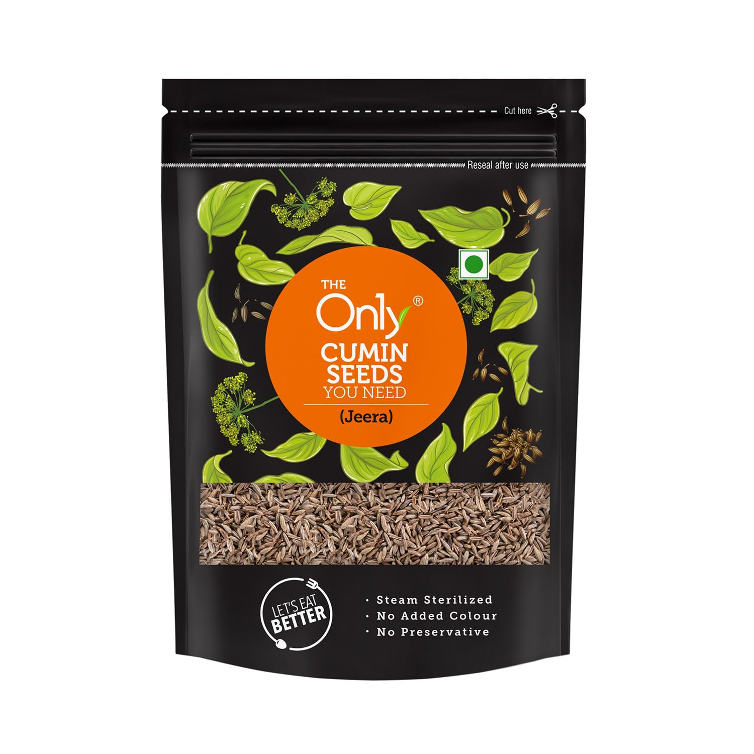 Whole Cumin Seeds, 100gm, Sabut Jeera Spices, No added colour, No preservatives