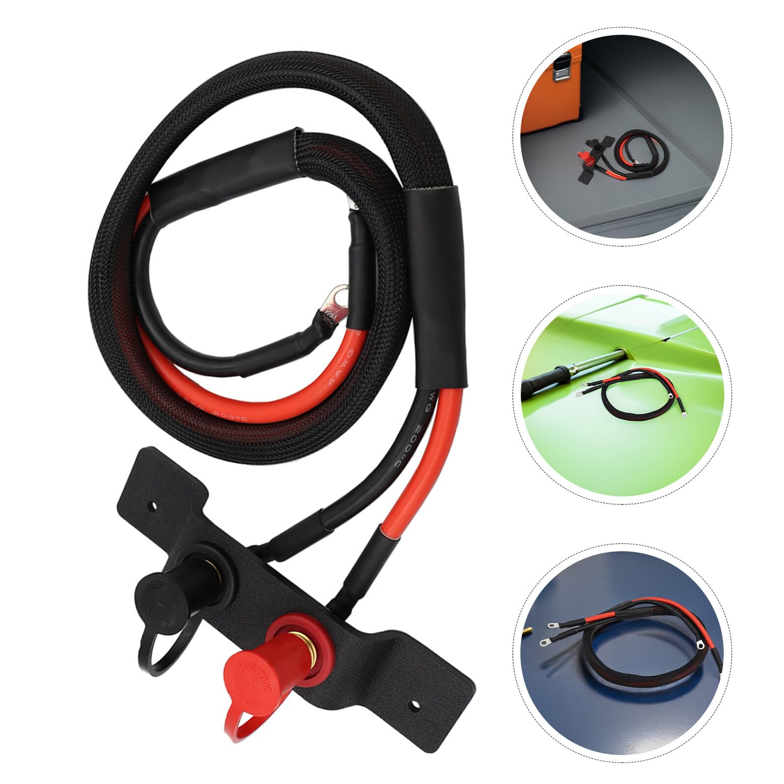 Ciieeo Kabel Rozruchowy Wysokiego Napięcia Do Użytku Zewnętrznego Kabel Rozruchowy Szybkiego Ładowania O Dużym Natężeniu Prądu Wodoodporny