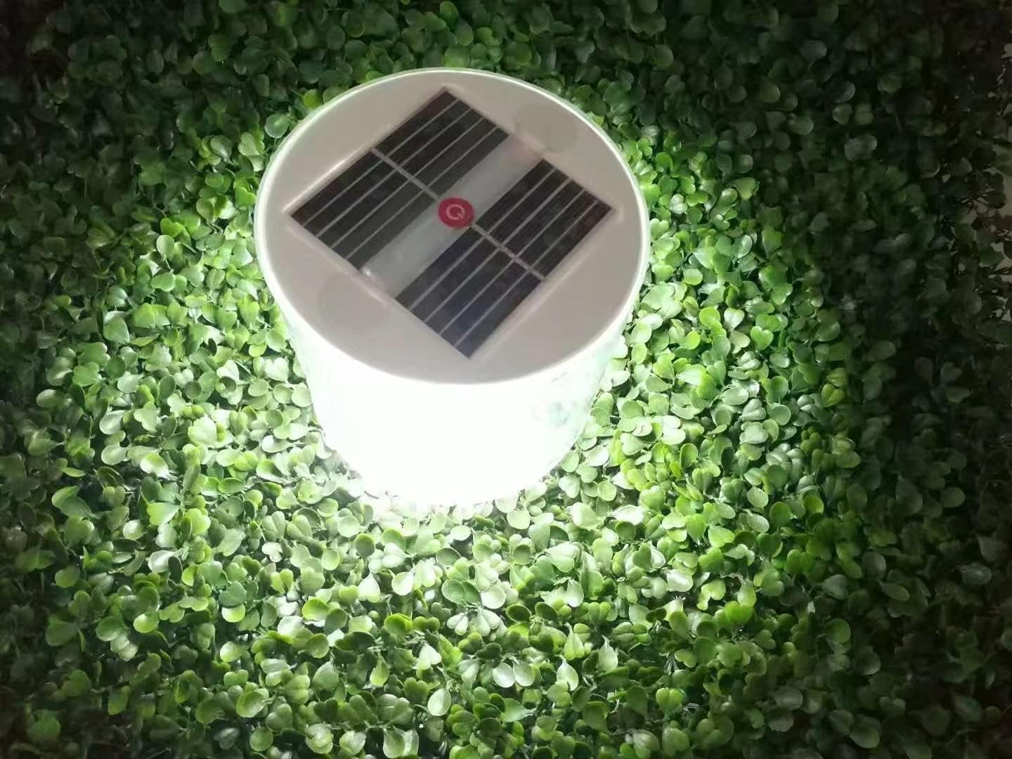 One piece Set of Solar Inflatable Lights for Outdoor Camping Tents, Waterproof Solar LED Lights, Camping Travel Emergency Lights, Portable Foldable Solar Lights