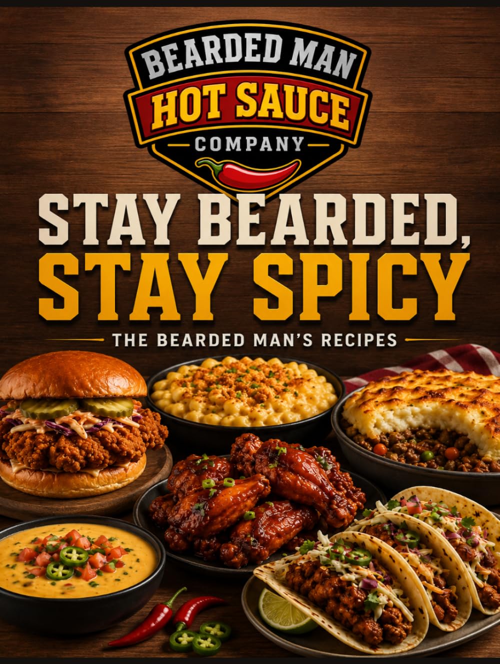 Stay Bearded, Stay Spicy: The Bearded Man's Recipes