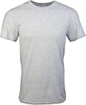 Gildan Crew T-Shirts pour homme, Multipack, Style G1100, Noir/Sport Gris/Charbon (10-Pack), grand