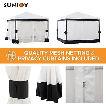 w　青シェード10号1個 Amazon.com: Gazebo Universal Replacement Mosquito Netting