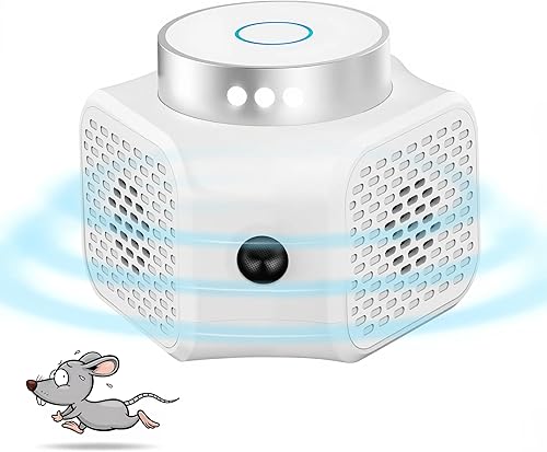 Miniatura 8 de Repelente ultrasónico de plagas para interiores, repelente de roedores y ratones, control electrónico de plagas para cucarachas, mosquitos, arañas,