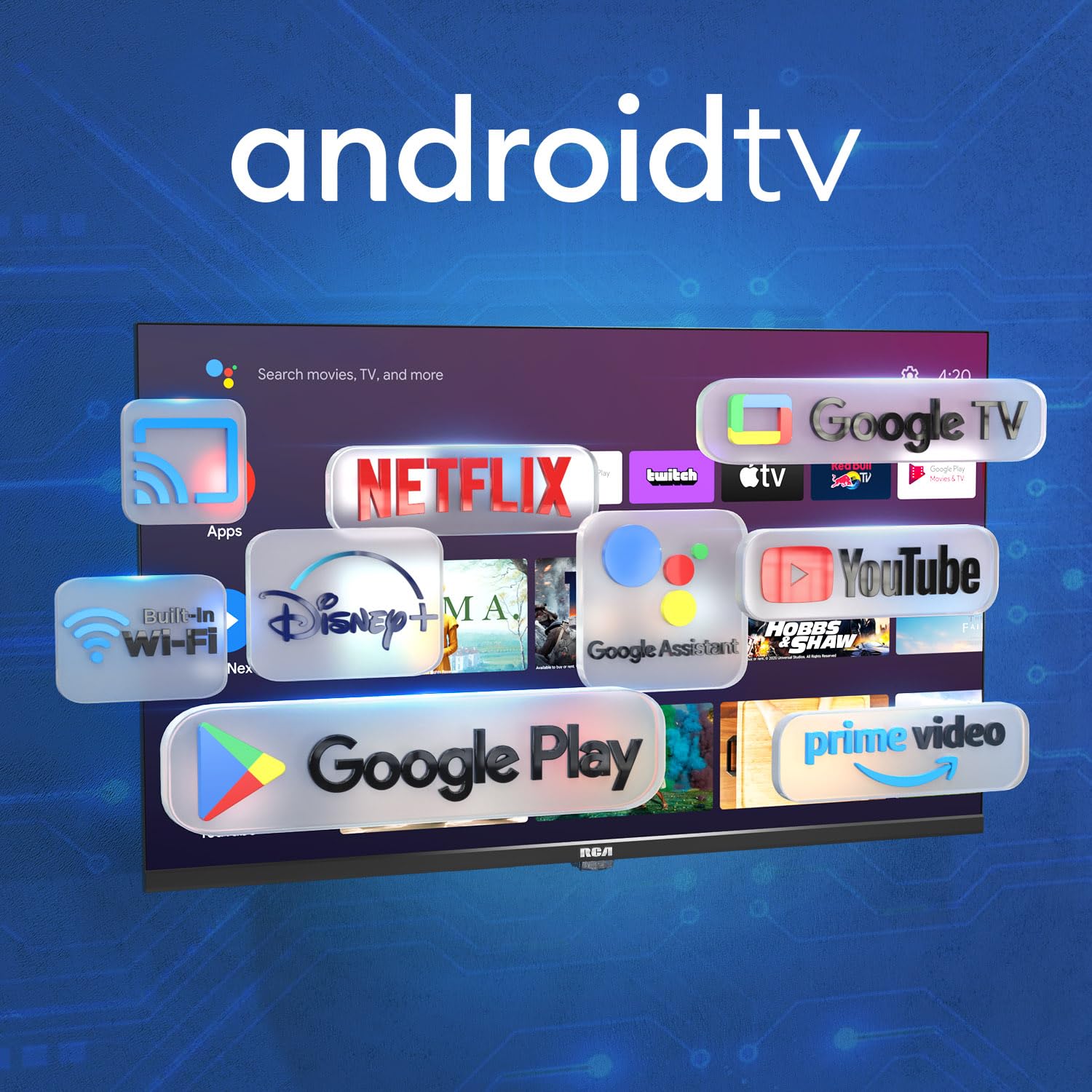 RCA Smart TV 32 Pollici Android Triple Tuner - Dettaglio