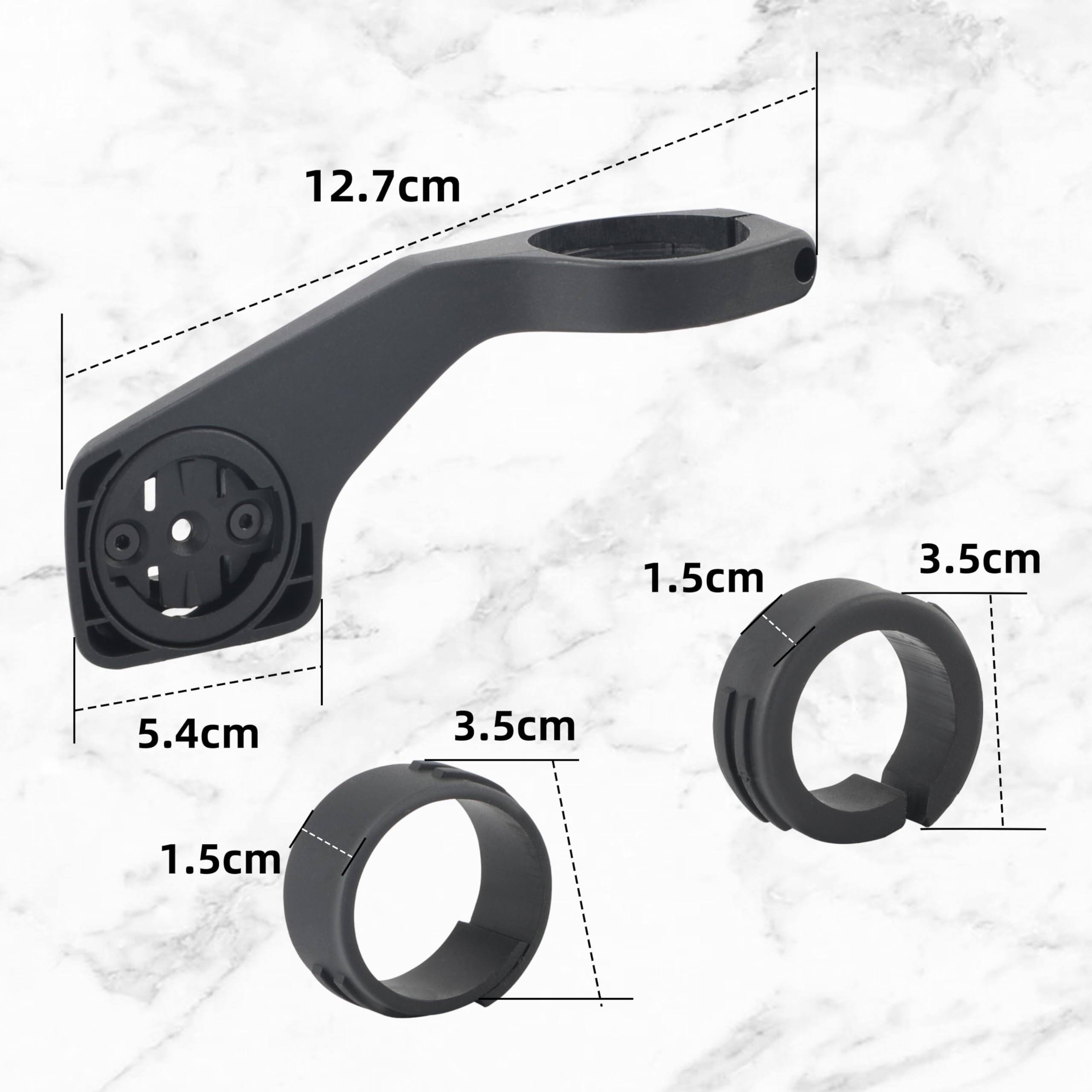 Supporto Per Computer Bici Garmin - Universale, Per Manubri 25.4-31.8mm - Foto 6