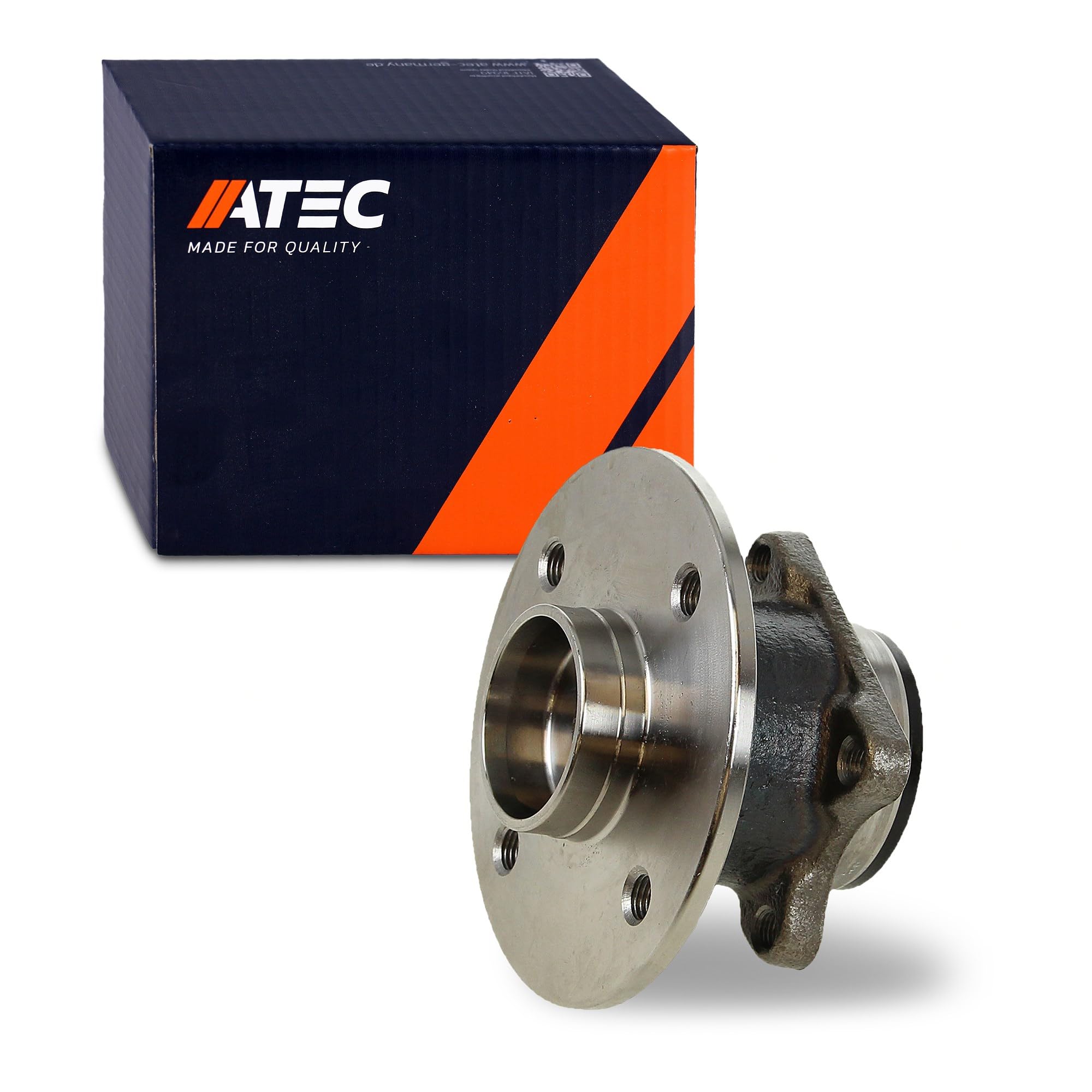 ATEC Germany 1x mozzo ruota posteriore set cuscinetti ruota, Compatibile con CITROËN C1 (PM_, PN_), C1 II (PA_, PS_),PEUGEOT 107 (PM_, PN_), 108,TOYOTA AYGO (_B1_), AYGO (_B4_)