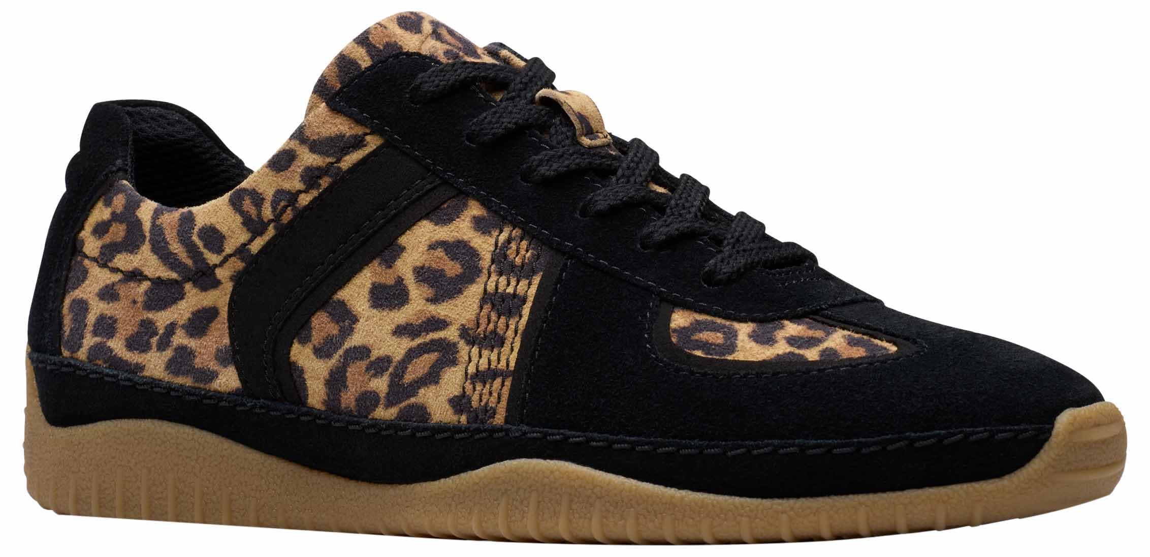 Clarks Premium Meridor Lo, Leopard PRT Comb para Mujer, Talla 4, Leopard PRT Comb, 37 EU