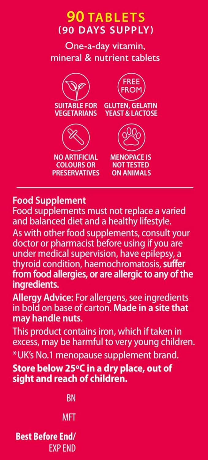 Vitabiotics Menopace Original 90 Tablets Amazon Co Uk Health Personal Care Vitabiotics Menopace Original 90 Tablets Amazon Co Uk Health Personal Care