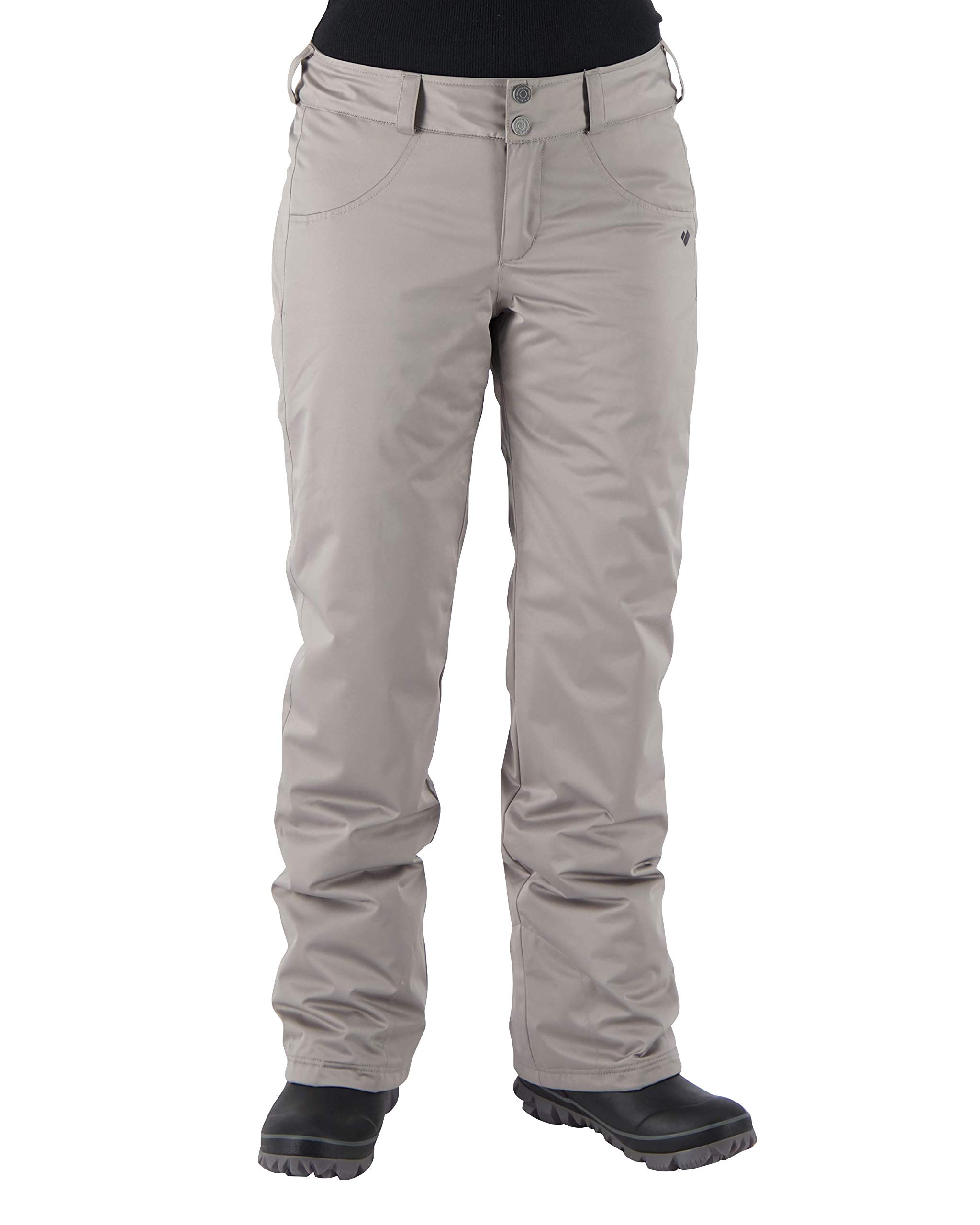 Obermeyer Womens Petra Pant, Pewter, 8