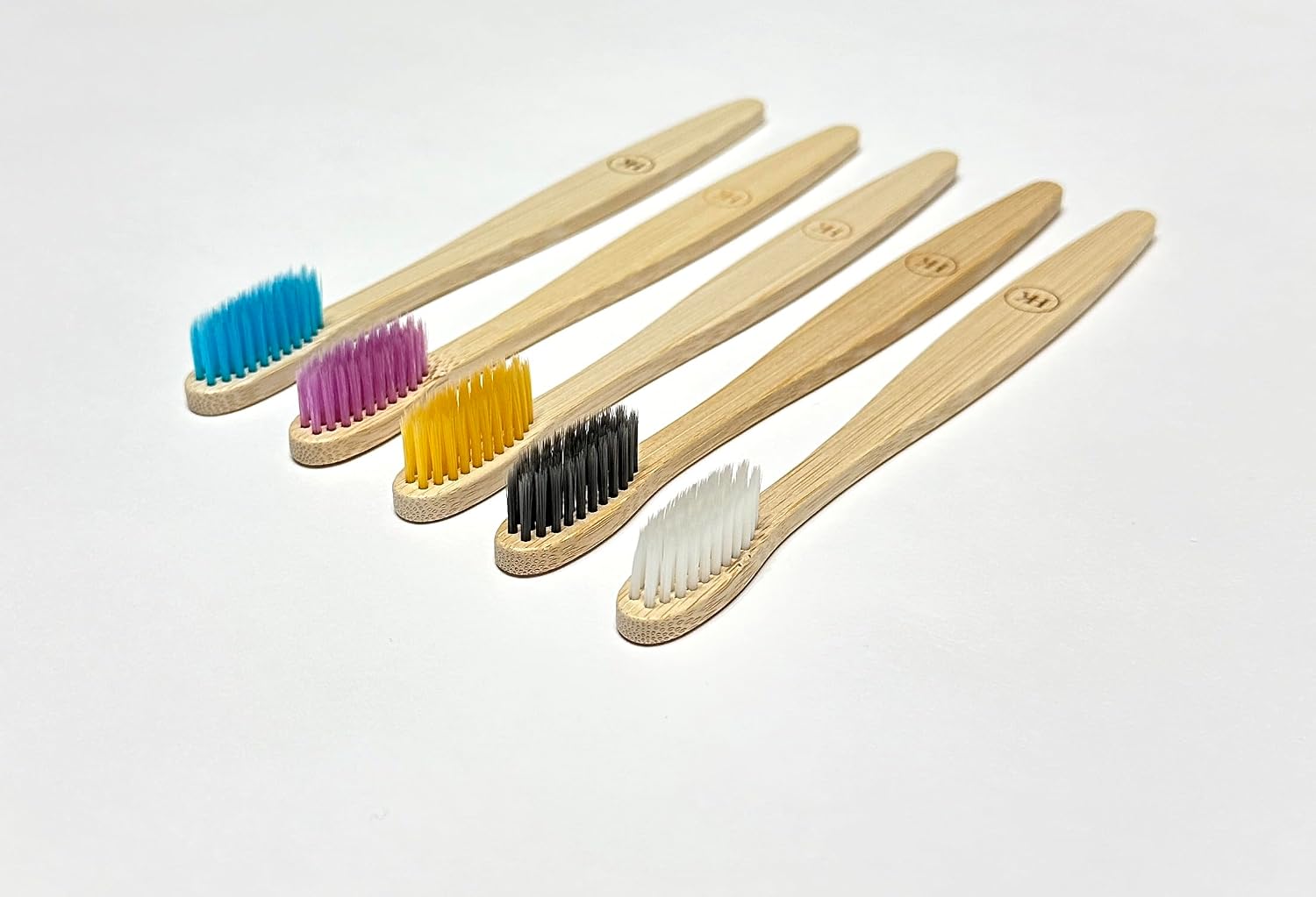 Eco-Friendly Bamboo Toothbrush Set 10 PCS - Soft Bristles for Oral Hygiene, Sensitive Teeth & Healthy Gums - Biodegradable and Sustainable Dental Care for Plaque Removal & Gum Recession