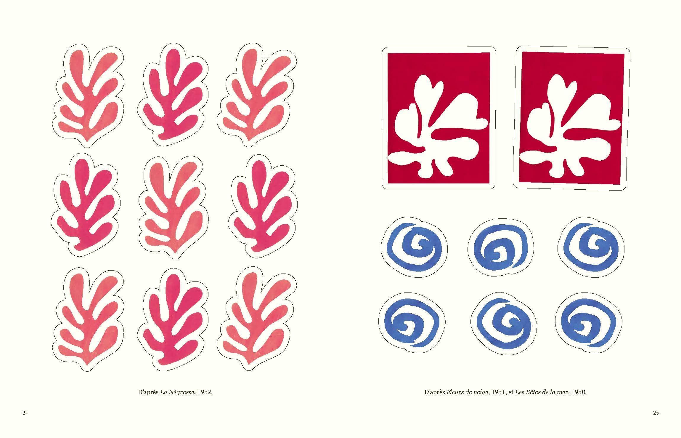 Henri Matisse Sticker Book: 760 stickers inspirés des papiers découpés