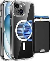 Vista 83 de Funda magnética para iPhone 12 Pro Max con cartera desmontable, compatible con MagSafe, soporte para tarjeta de crédito con funda protectora delgada