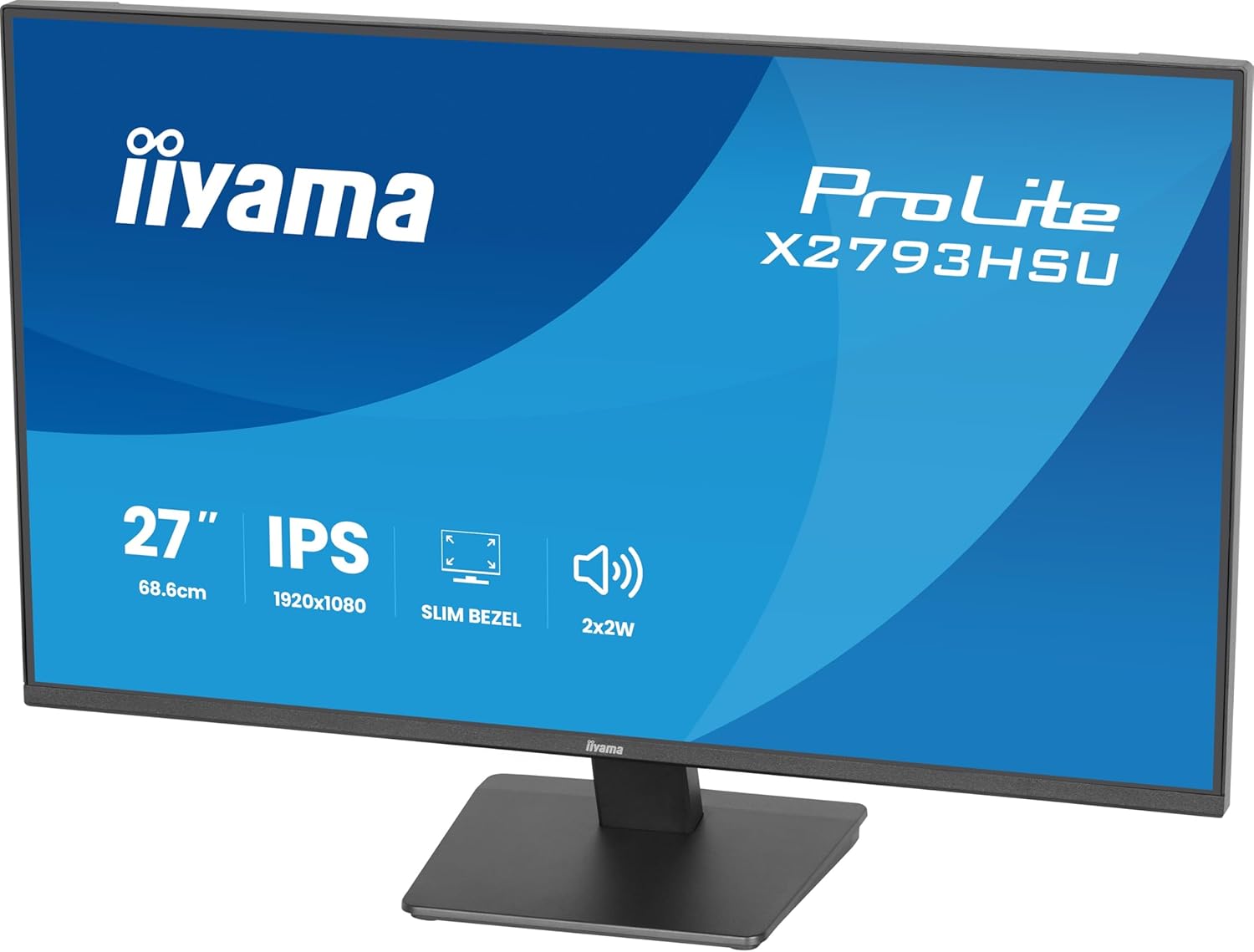 iiyama X2793HSU-B1-27,IPS,1920x1080/120Hz,USB Hub,1H1DP