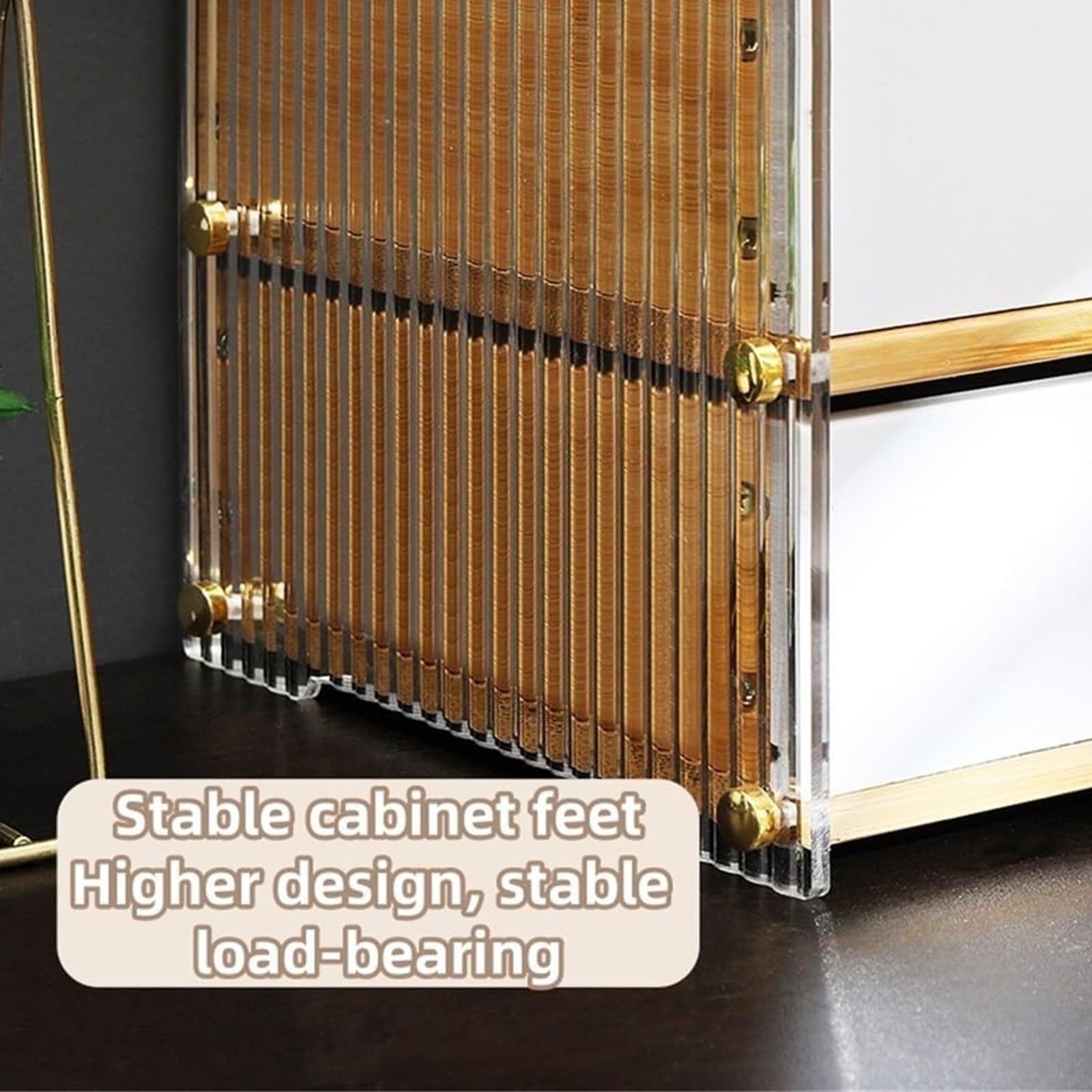 2-stöckiger Acryl-Kaffee-Bar-Organizer für Arbeitsplatte, multifunktionales Küchenregal für Tee, Kaffee, Zubehör und Gewürze, 34 cm