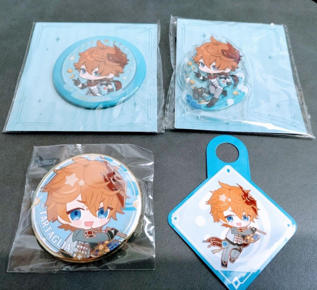 Amazon.co.jp: 原神 タルタリヤ スイパラ缶バッジ グッズセット ホビー 