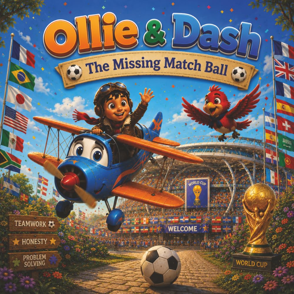 Ollie & Dash and the Missing Match Ball: A Heartwarming Adventure About Honesty, Courage, and Doing the Right Thing (Ollie & Dash On Adventure)