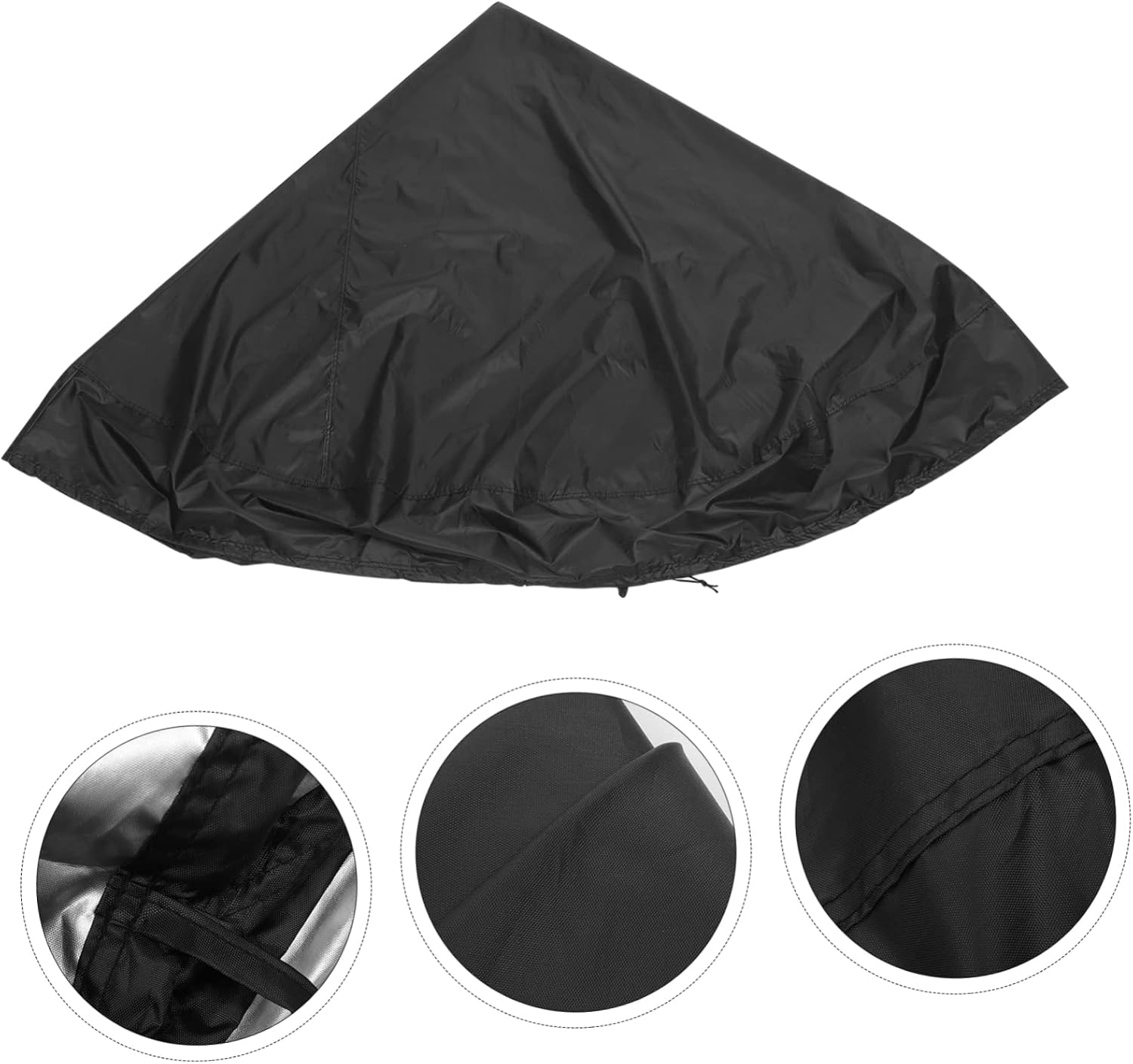 BESPORTBLE Round Trampoline Protective Cover Oxford Cloth Outdoor Patio Trampoline Part and Pool Cover Dustproof Weather Resistant Easy to Install