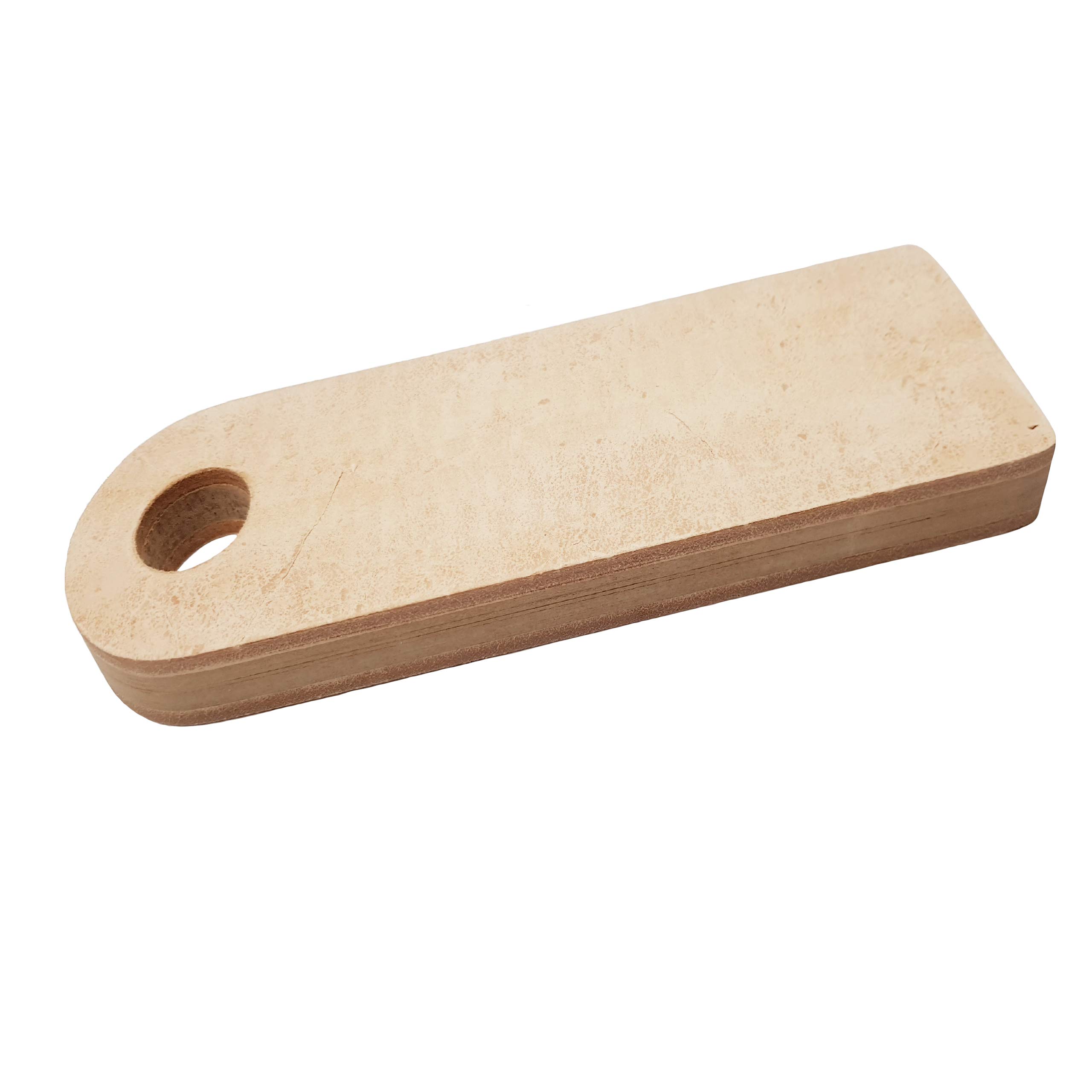 The Leather House Solid Leather Strop Made from 5mm Veg Tan Leather Bend, The stropping Leather Needed for Your Sharpening Strop. Ideal for Knife strop-Chisel strop .