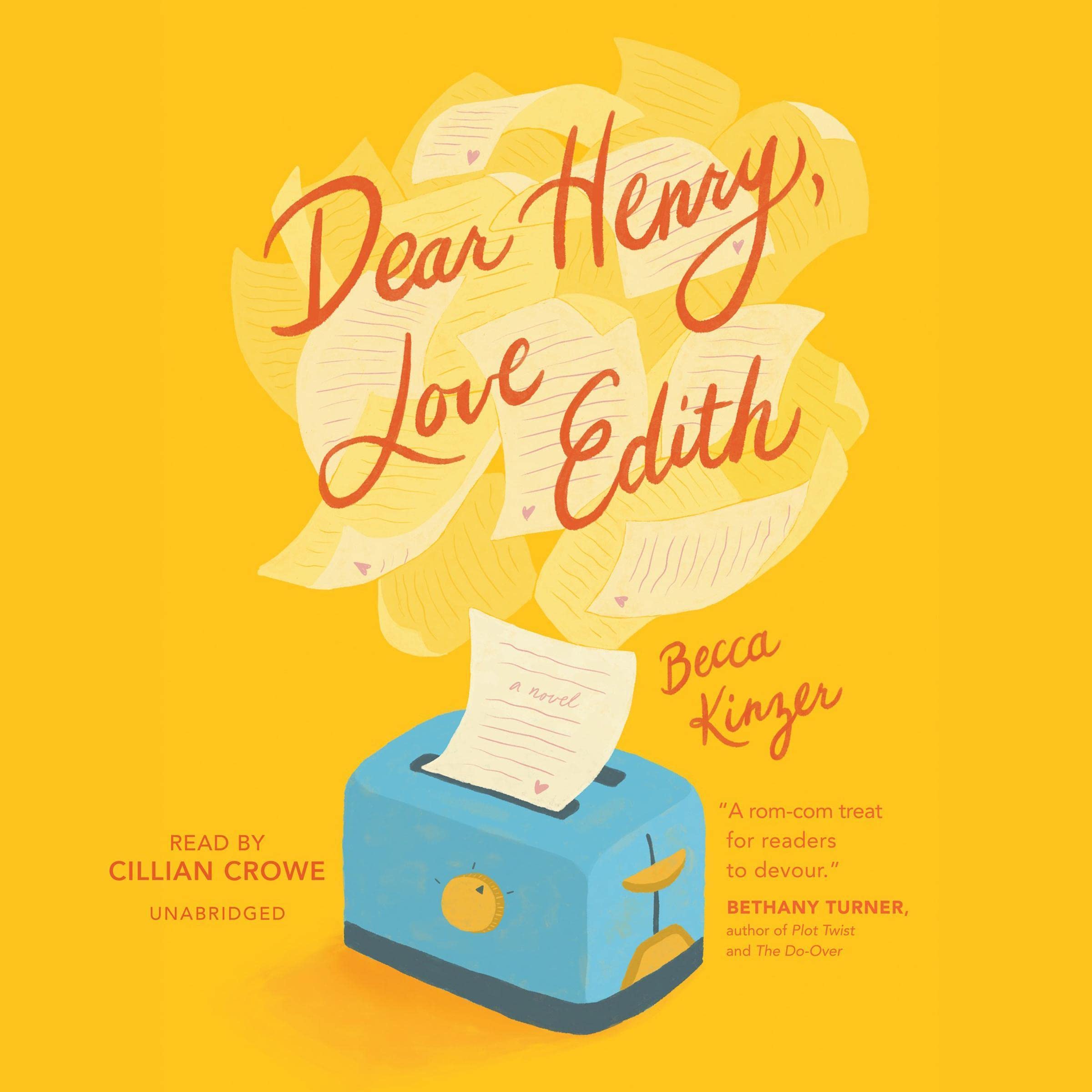 Cover art for Dear Henry, Love Edith