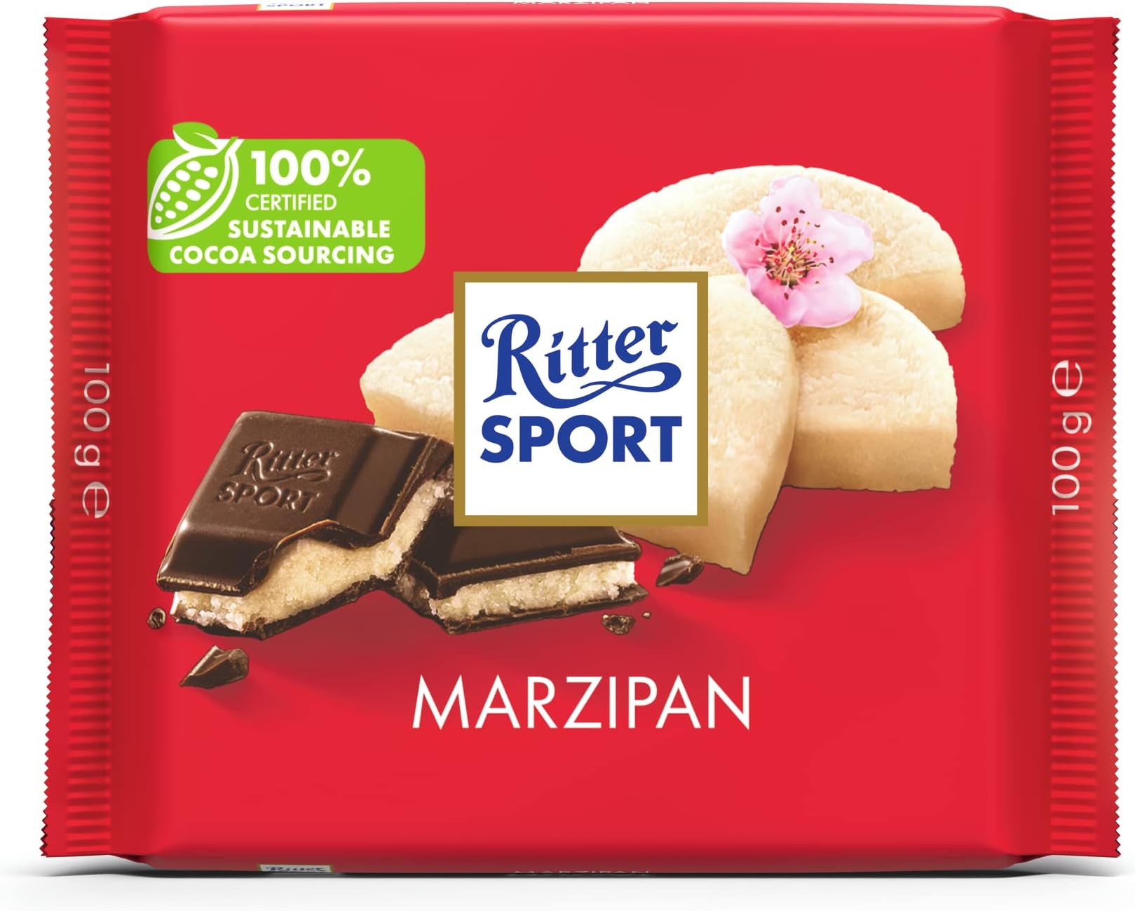 Ritter Sport Marzipan Chocolate 100g