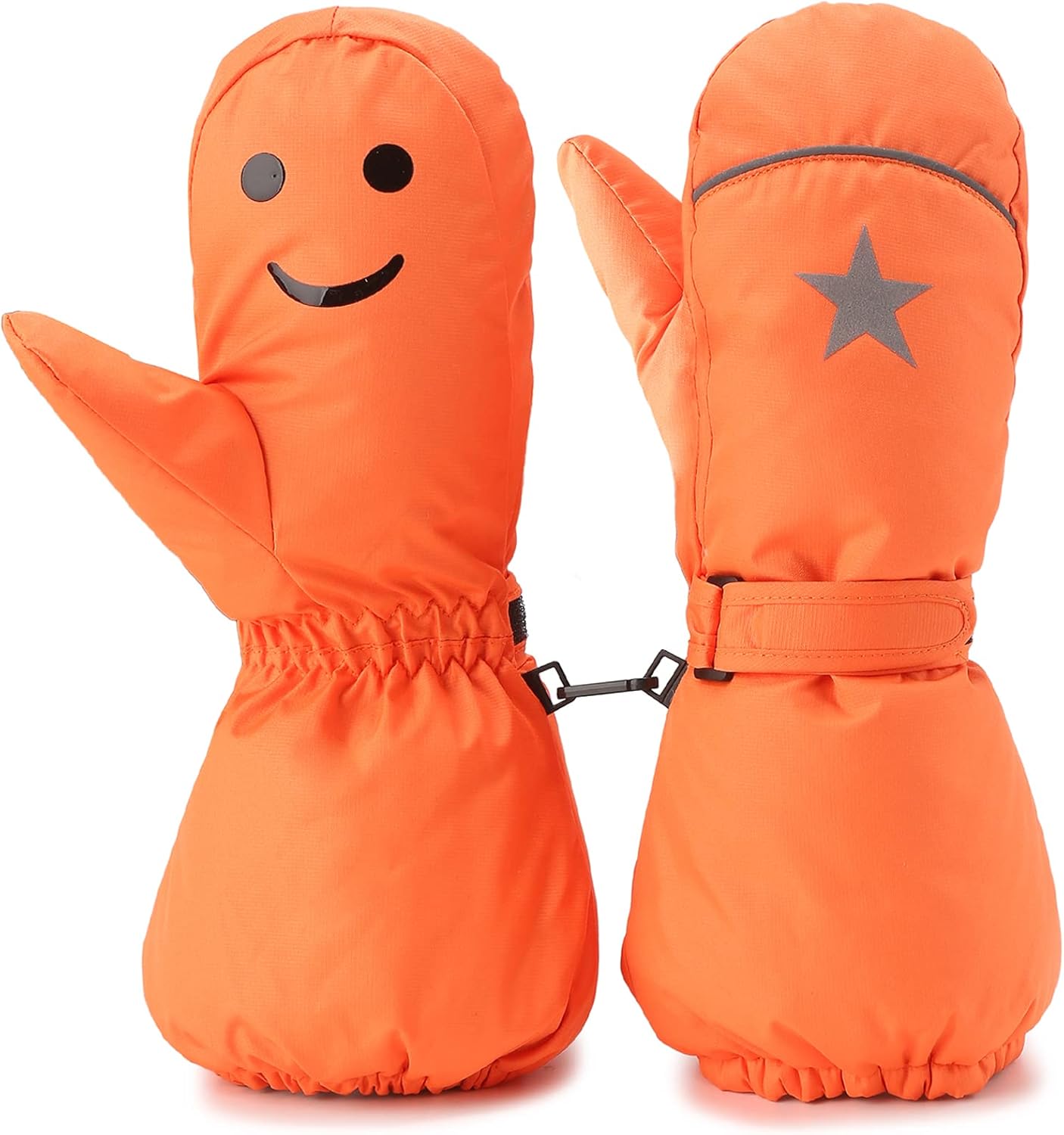 Kids Waterproof Ski Snowboard Gloves Mittens Thinsulate Lined Winter Cold Weather Gloves for Boys and Girls