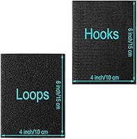 Vista 5 de Almohadillas de agarre para sofá, 12 almohadillas de velcro con autoadhesivas para evitar que los cojines de sofá se deslicen, para sofá, sofá