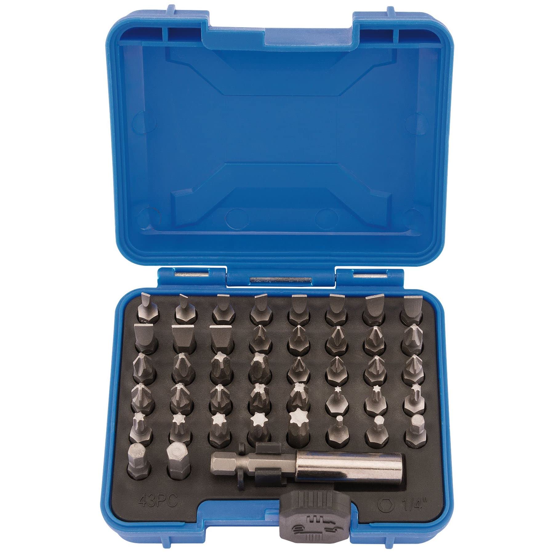 Draper Magnetic Bit Holder Set (43 Piece)