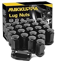 Vista 14 de MIKKUPPA Tuercas negras de 9/16"-18, repuesto para Dodge Dakota 2006-2010, Durango 2004-2009, Ram 1500 OEM Factory 2002-2010, tuercas hexagonales
