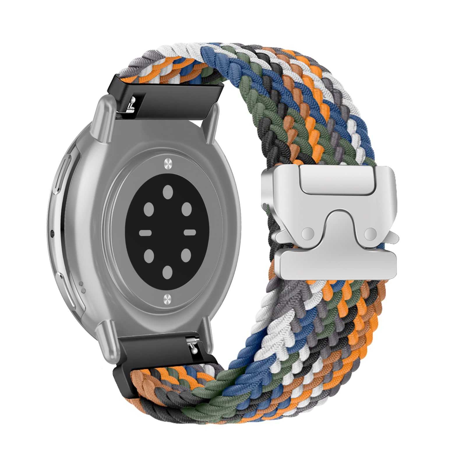 Nylon Correa para Amazfit Active 2 Square/Active 2 /Bip 3 /Bip 3 Pro/Cheetah Square Correa 20mm Cómodo Transpirable Correas de Reloj para Amazfit GTR Mini/GTS 4 /GTS 3