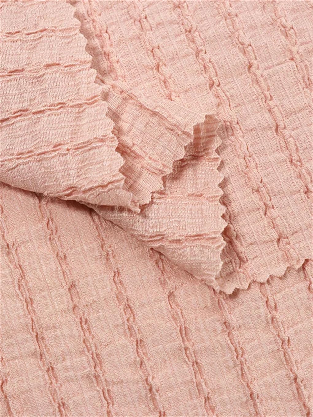 150 cm Tejido de punto elástico Force Jacket Dress Clothing Designer Cloth DIY Sew Apparel Sewing by The Meter Meat Pnnrk 100 x 150 cm