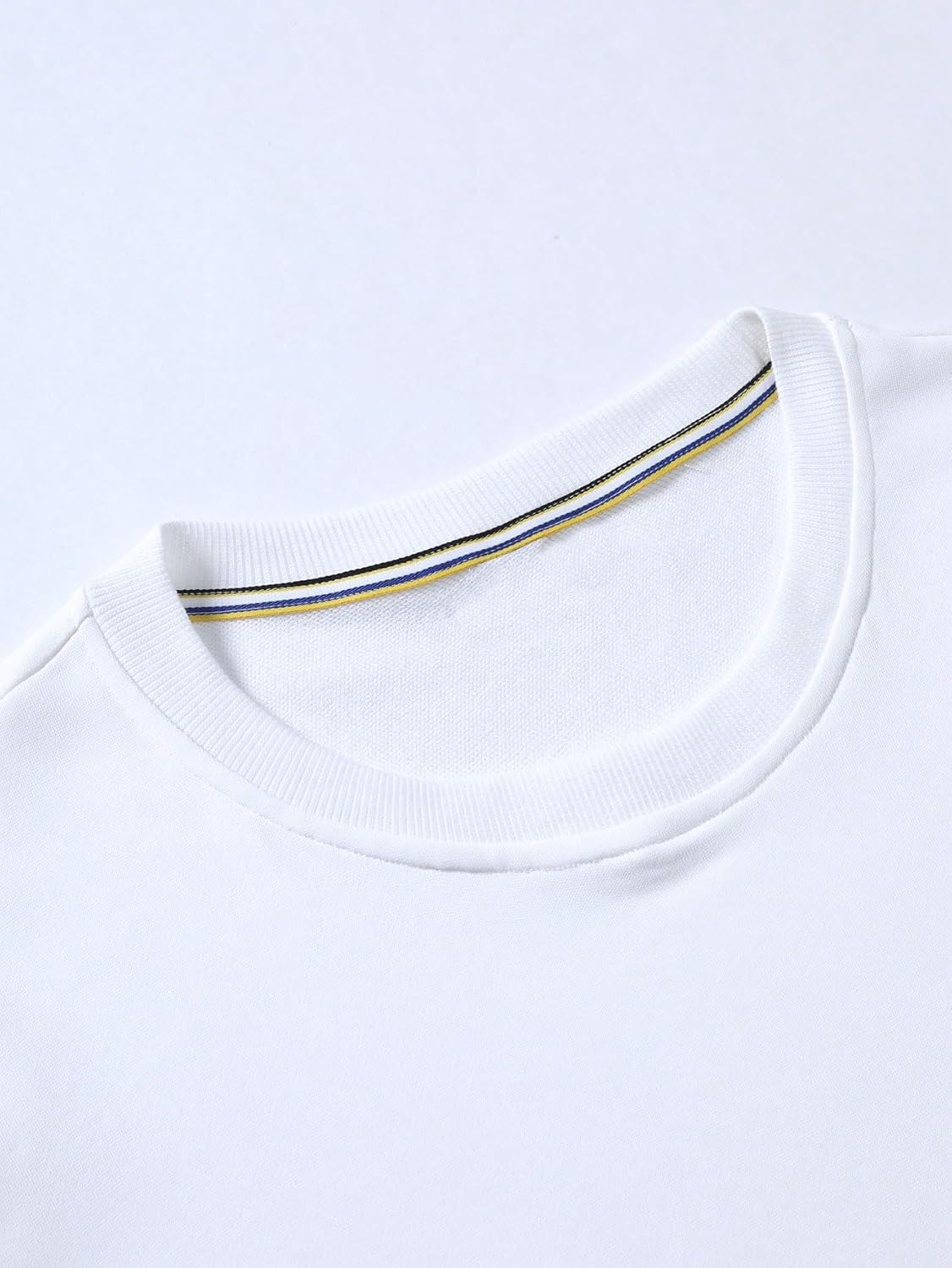 SOLY HUX Sweatshirts for Men Letter Graphic Crew Neck Long Sleeve Drop Shoulder Pullover Top - Image 4