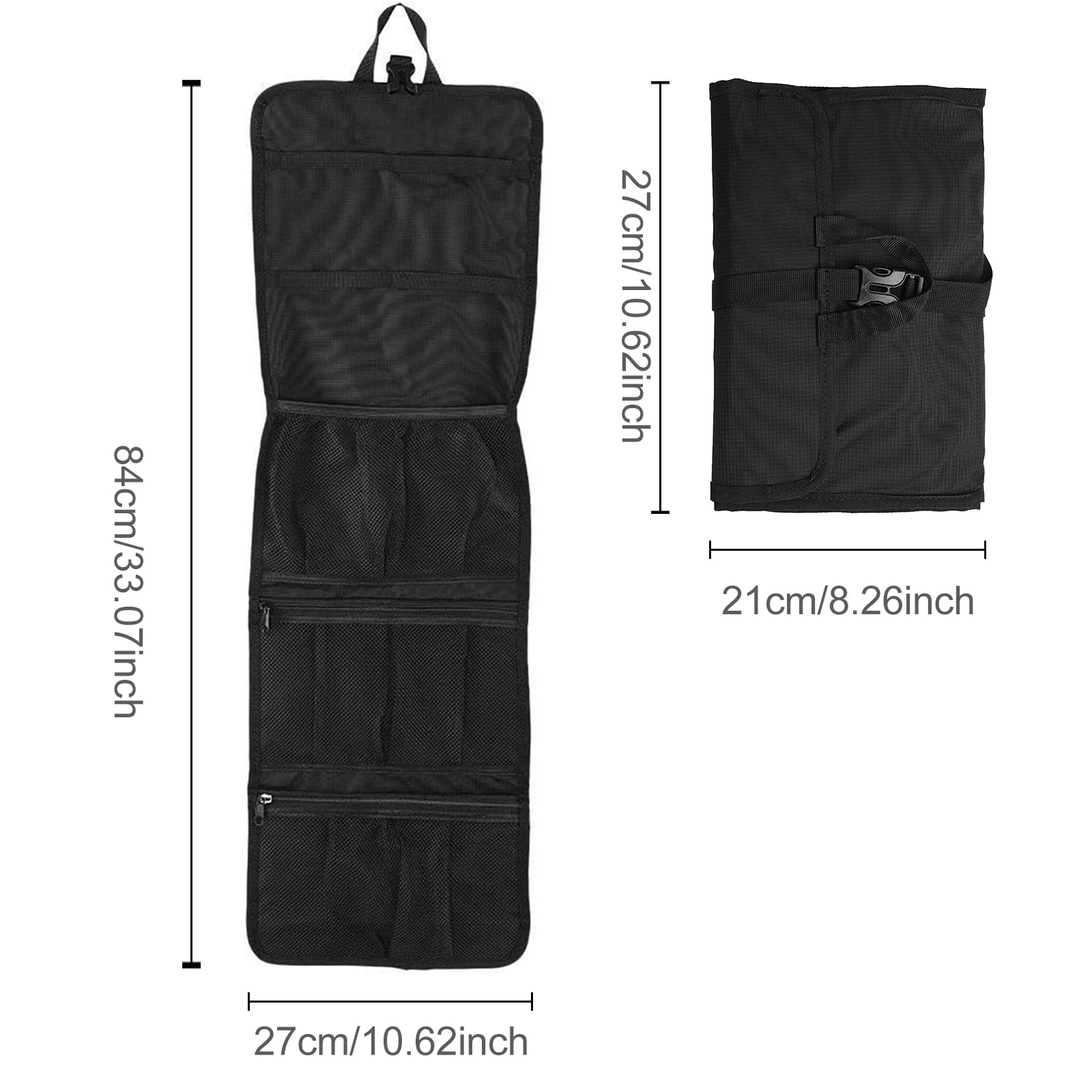 Climbing Gear Organizer Bag,Rock Climbing Gear Storage Bag,420D Tear-Resistant Nylon Mesh Cloth, Waterproof, Durable and Lightweight,Storage Case Hanging Collection Bag