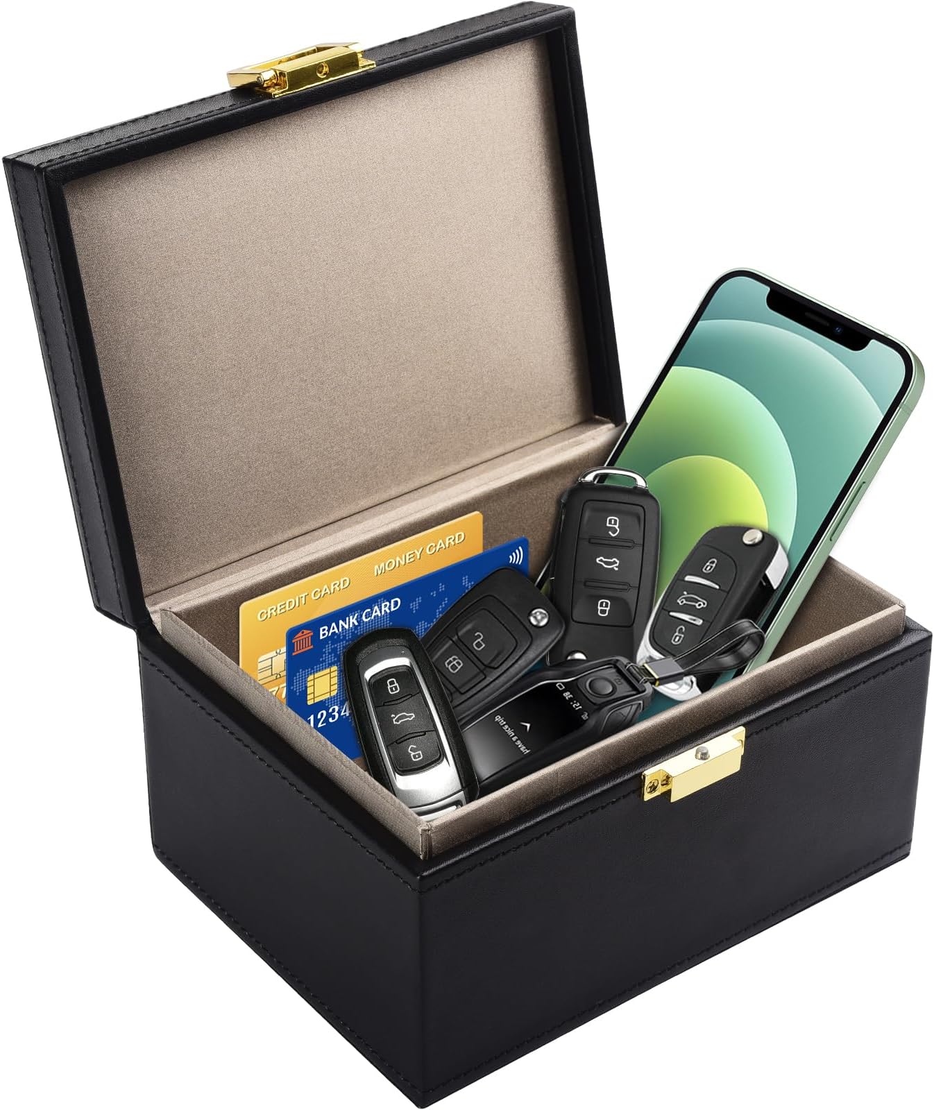 Car Key Signal Blocker Box, [57 Keys Capacity] Diyife Faraday Box for