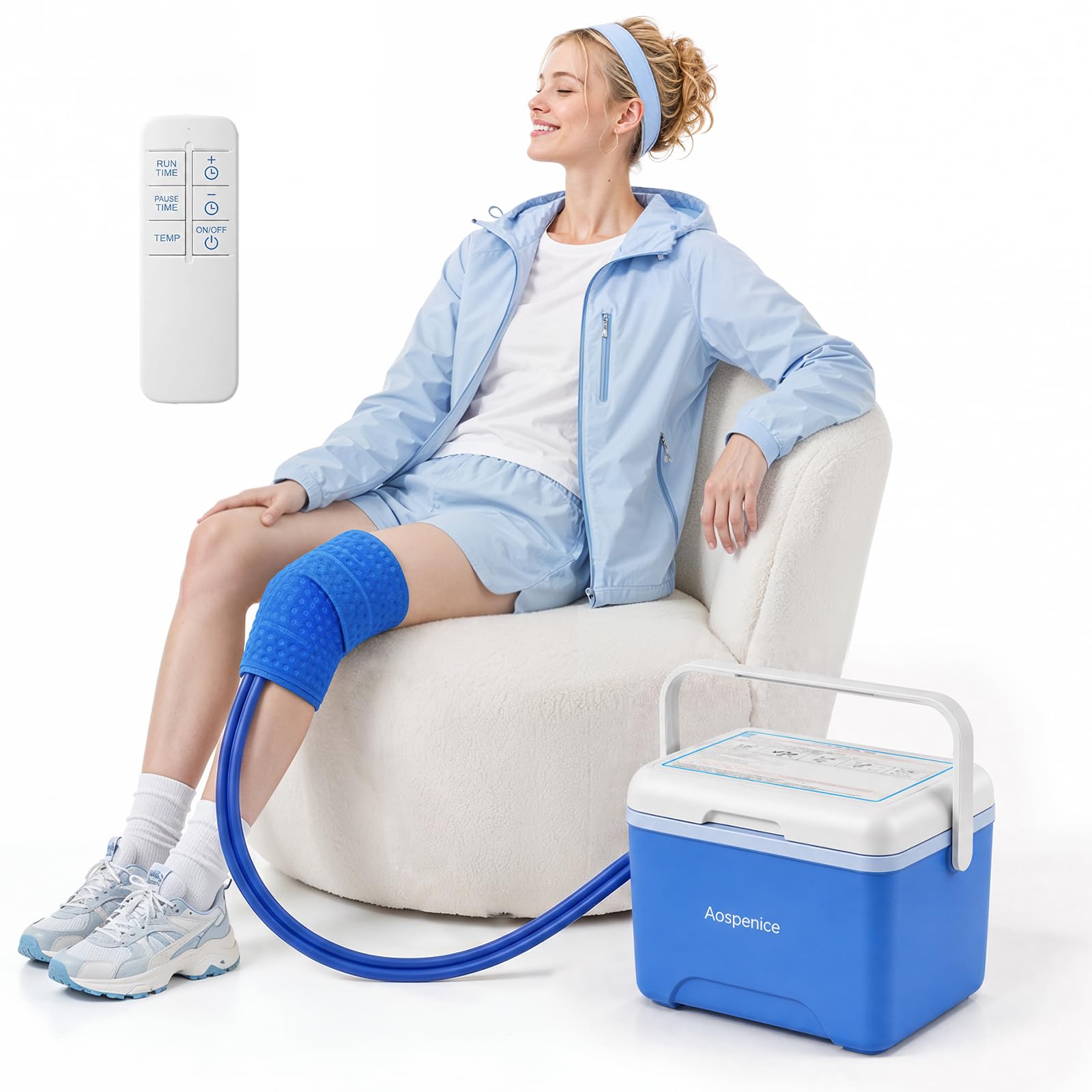 Photo 1 of Aospenice Knee Ice Machine for Surgery Recovery