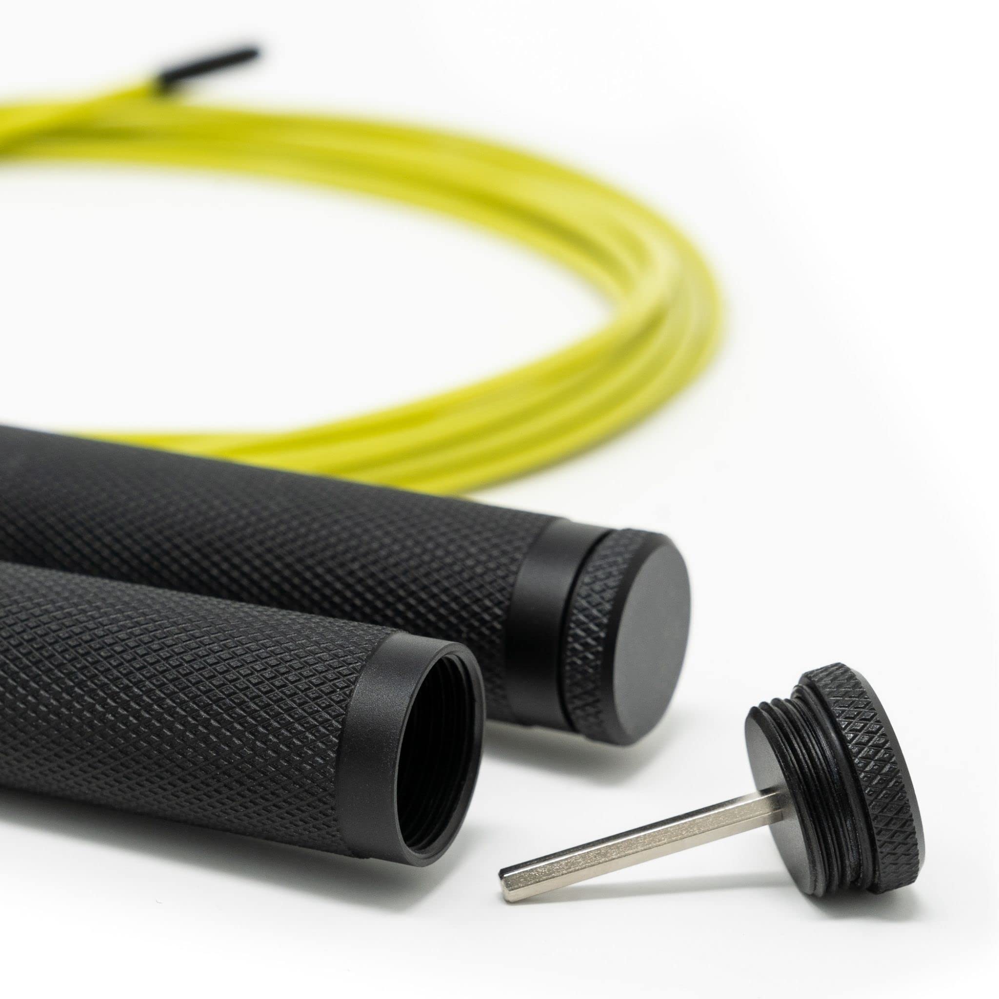 Velites - Comba Fire 2.0 Oficial de CrossFit® Games - Bolsa de Transporte Incluida - Cuerda para Saltos Simples y Dobles