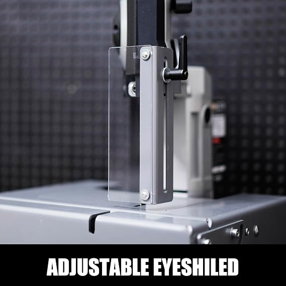 table top band saw, 5 Cutting, 137-472 FPM, 10A motor metal bandsaw | Variable Speed, adjustable speed, Cutting Metal, Wood & PVC, liftable worktable, deep cut, benchtop, LED spotlight