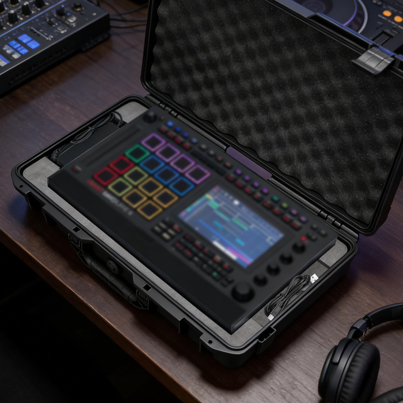 AKAI MPC LIVE （専用ケース・128GB SDカード付き） Amazon.com: Hard Case for Akai Professional MPC Live III, Audio