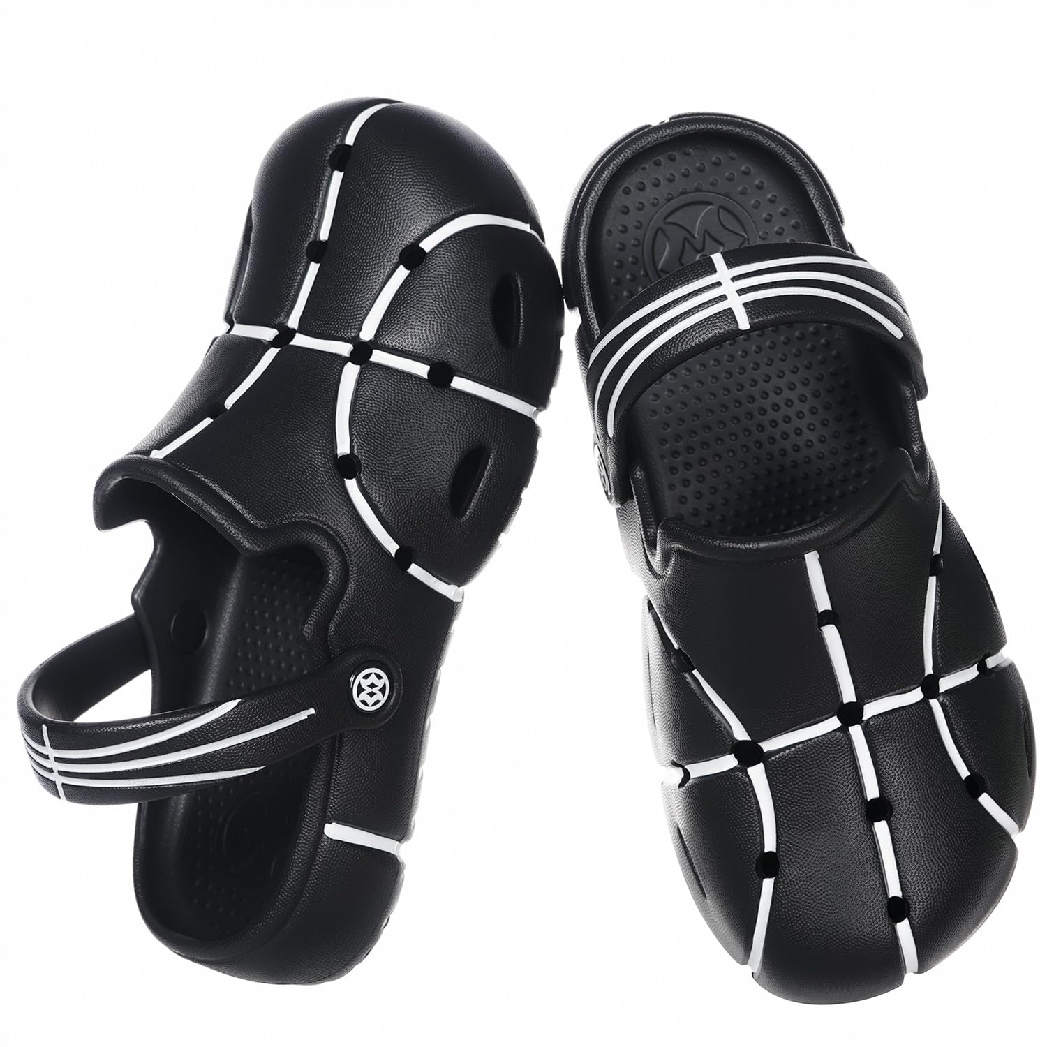 Gaatpot Unisex Clogs mit Lustige Ballsportmotiv,Leicht