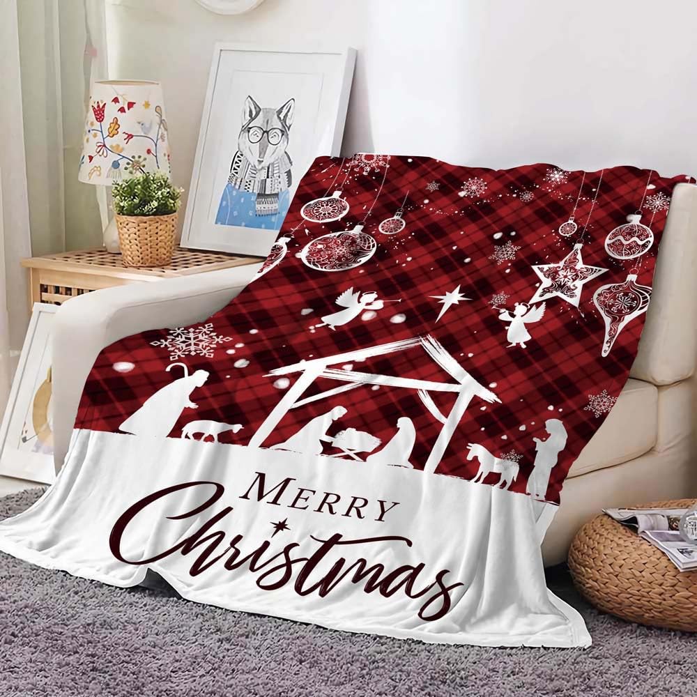 Coperta Pile Sherpa Matrimoniale Rosso Coperta Pile Doppio Strato Vello, Plaid Divano Super Morbida Calda in Microfibra, Coperta Fluffy per Divano, Letto, Ufficio