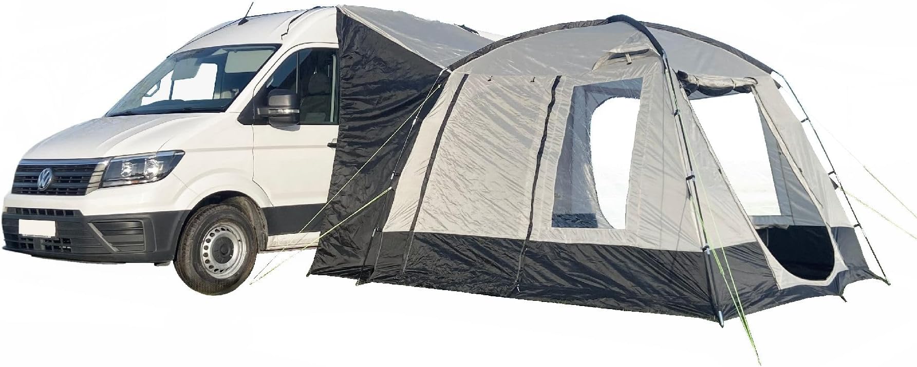 OLPRO Cubo Tall Driveaway Motorhome Awning Tent โ Waterproof 5000 mm Camping Shelter with Sewn-In Groundsheet & Fibreglass Poles โ Van Awning for High Roof Motorhomes 240โ290 cm