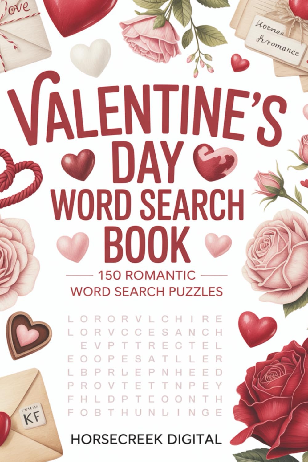 Valentine’s Day Word Search Book