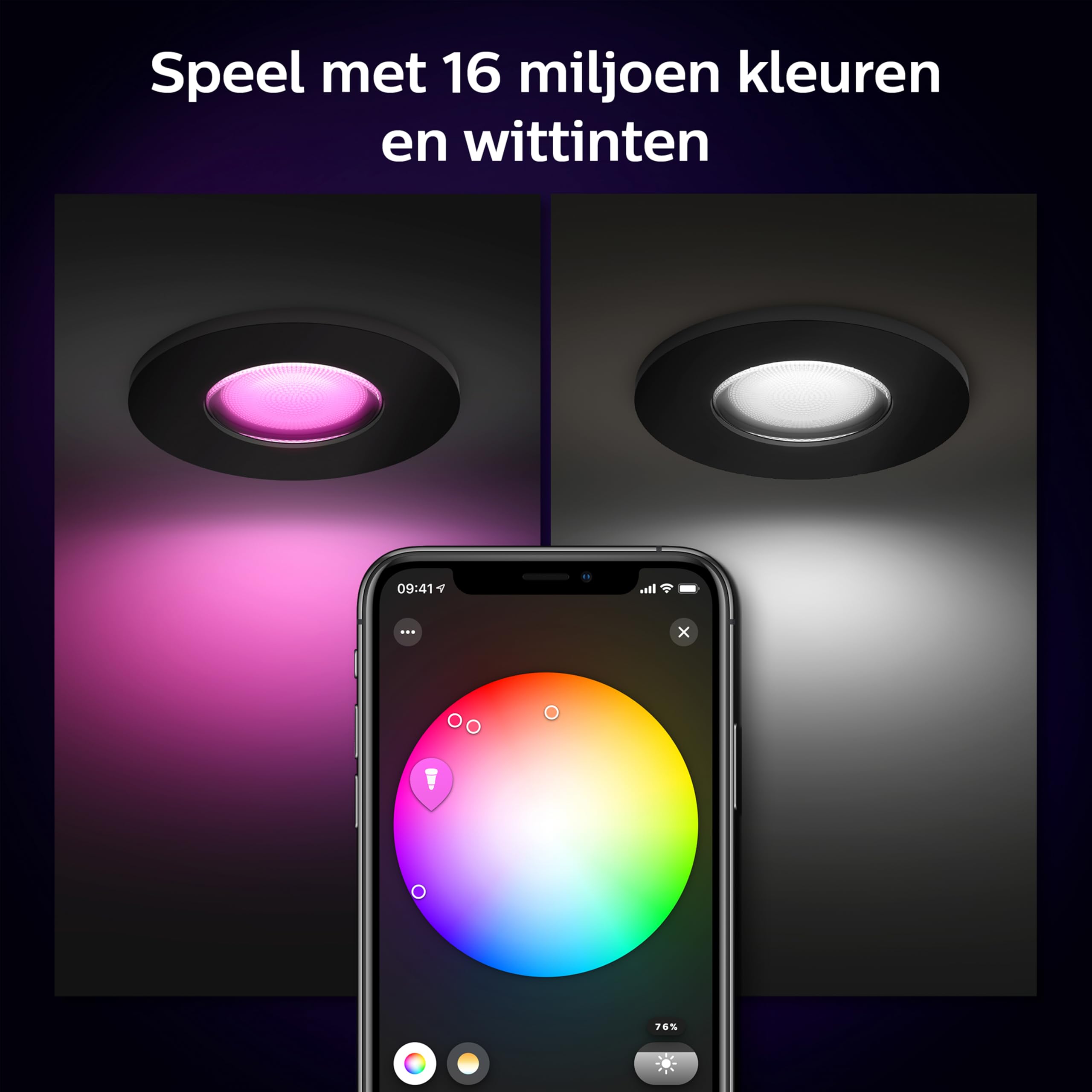 Lampe Philips Hue White Col. Amb. Xamento Spot chrome 1er (Gebraucht) in Oberbüren für CHF 33
