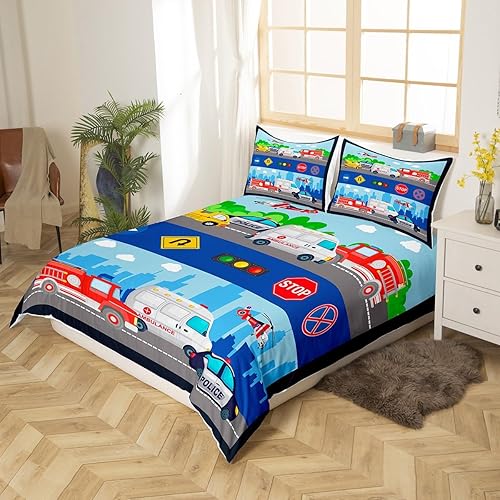 Miniatura 10 de Juego de funda de edredón para niños, diseño de pingüino de dibujos animados, tamaño King, bonito juego de ropa de cama de animales de poste ártico,