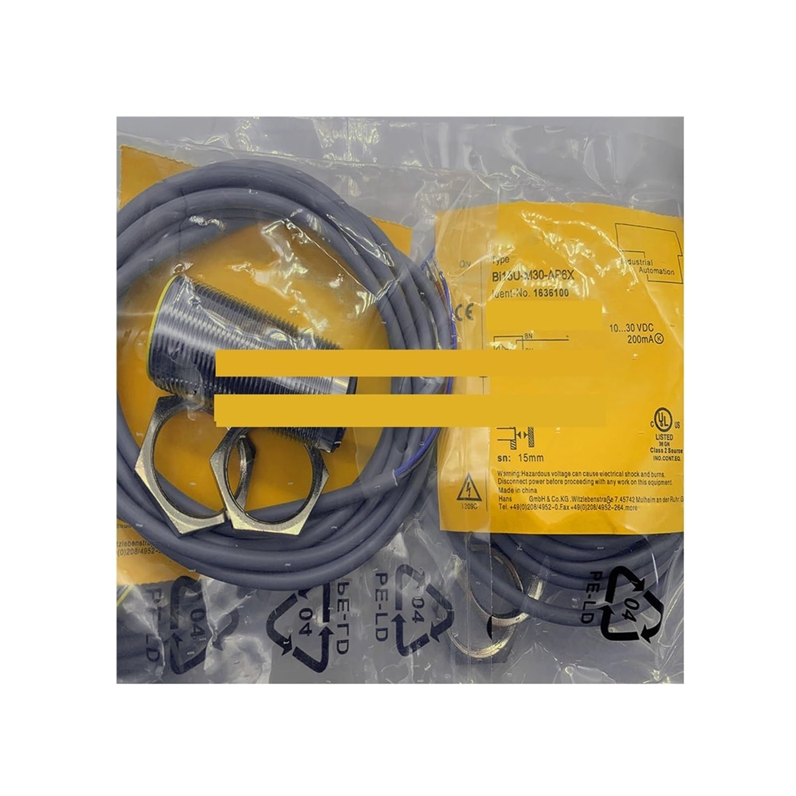 Interrupteur de proximité BI5-G18K-AN7X détecteur inductif cylindrique pour automatisme - 2