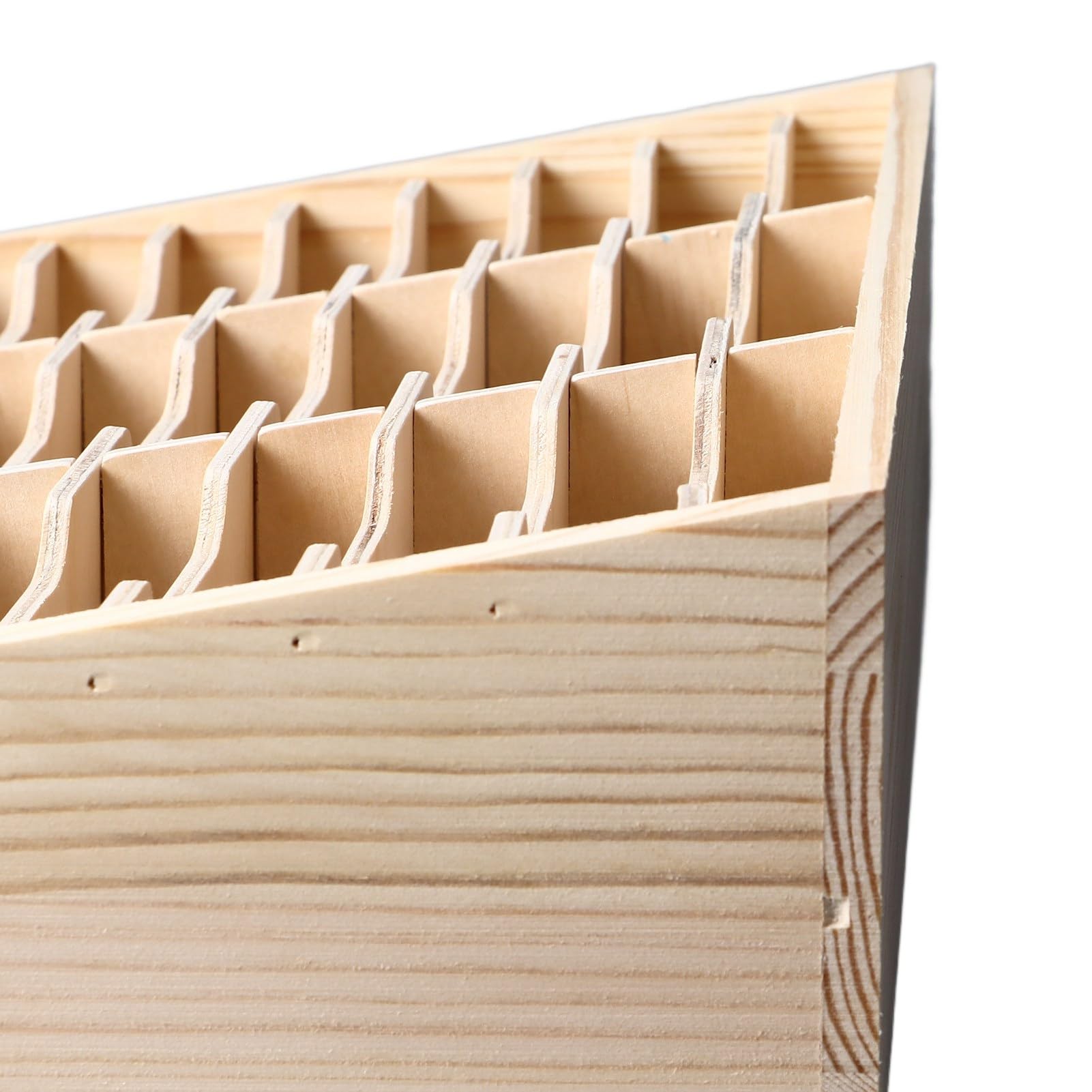Organizzatore di scatole portaoggetti da scrivania in legno per riunioni multi rack per ufficio