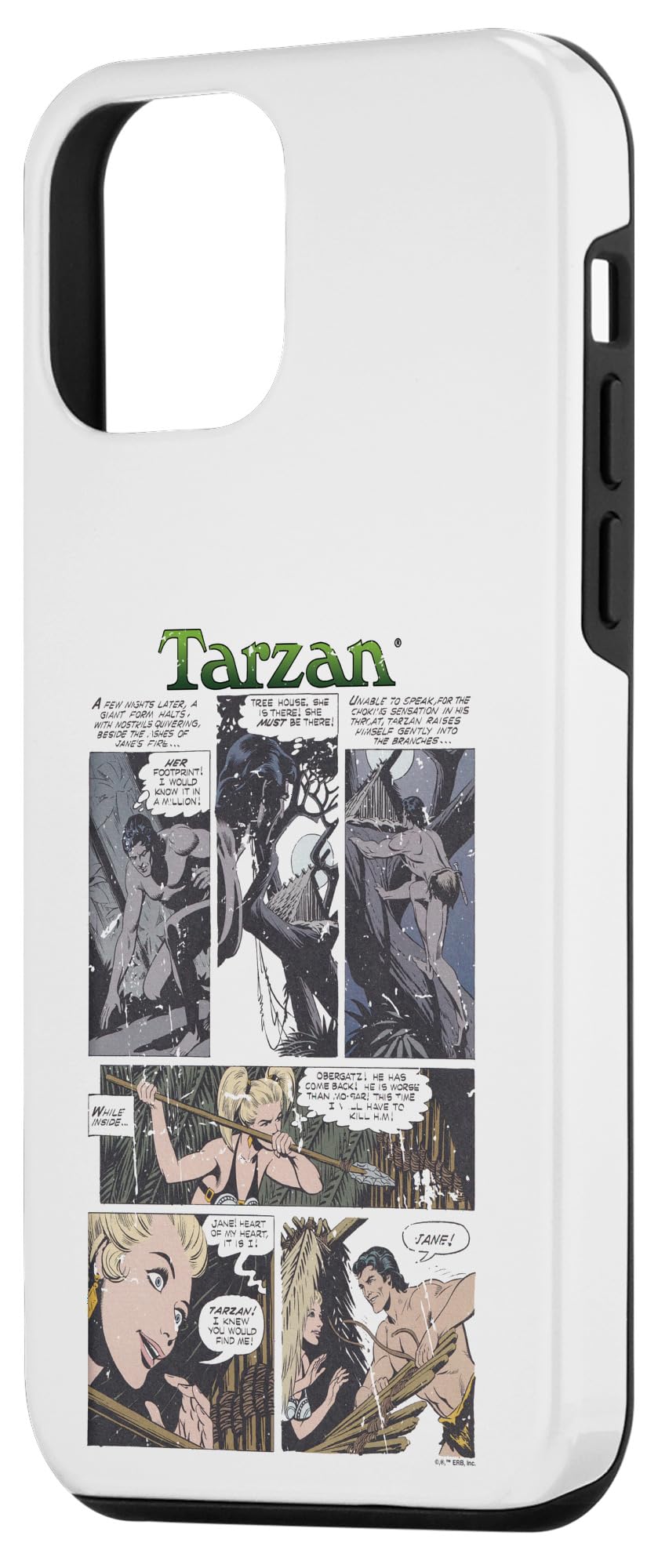 Tarzan Finding Jane Comic Strip Case for iPhone 12 mini - Image 2