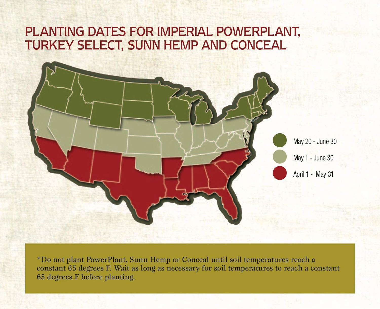 Whitetail Institute PowerPlant Deer Food Plot Seed for Spring Planting, 25 lbs