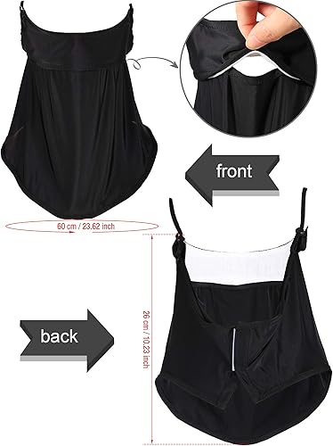 Miniatura 3 de 2 unidades unisex de protección solar para mujer, protección UV, bufanda facial para actividades al aire libre de verano